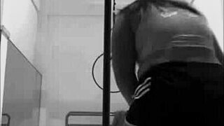 pinay shakes ass in heels pole dancing aerial hoops oops!