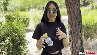 casting virgin asian teen 18+ bareback, tits bouncing wild!