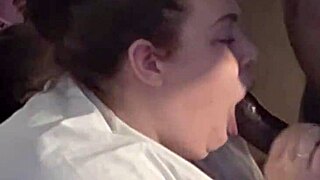 bam gobbles bbc super sloppy with dirty talk and facial finish