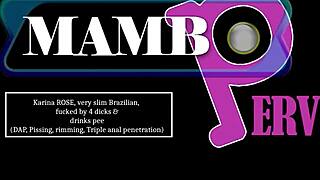 karina, slim brazilian, ready for 4 dicks? dap anal pissing triple anal rimjob!