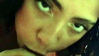 Hot Latina Neighbor's Juicy Blowjob!