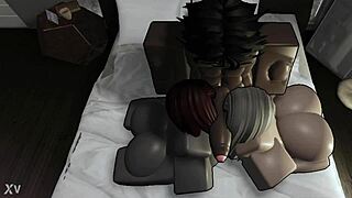 blonde and redhead get bareback doggy from huge black cock