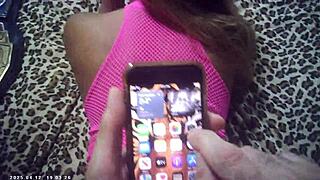 Behind Scenes Glasses POV Interracial Doggystyle Pounding