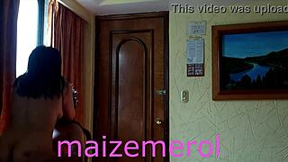 hotel fan fuck with curvy latina: bent over, cowgirl, rough ride! 🔥🍑