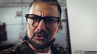 stalker grabs milf... fucks her deepthroat and dominates hard til she squirts!