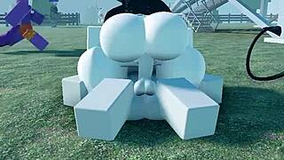 Roblox Fighters Battle in Intense Pussy-Pounding Combat Game