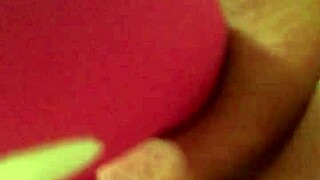 Trying out this g-spot dildo toy