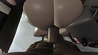 blonde and redhead get bareback doggy from huge black cock