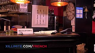 french asian babe craves rough anal pounding doggystyle in steamy bathroom spooning