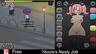 Nicole's Nasty Interactive Erotic Game Play