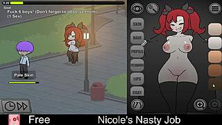 Nicole's Nasty Interactive Erotic Game Play