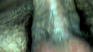 pussy latina anal creampie in lingerie moans hard during swallow sex