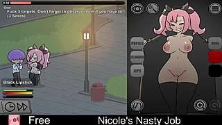 Nicole's Nasty Interactive Erotic Game Play