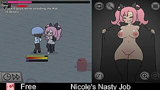 Nicole's Nasty Interactive Erotic Game Play