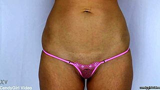 check out anabelle pync's sexy panty ninja lingerie show closeup