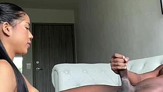 Stepbrother, Surprise! Let Me Drain Your BBC Dry - Nysdel Amateur Couple