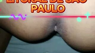 uhh met this naughty mineira slut on sao paulo beach suckin my huge black cock