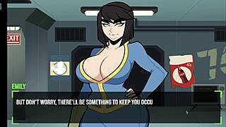 big ass tits babe plays silent fuckout game relaxing hard