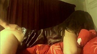 french blonde amateur doggystyle satin lingerie rimjob blowjob