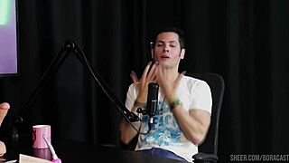 jow jow bora cast compil bruna carlos sheer red lingerie tease