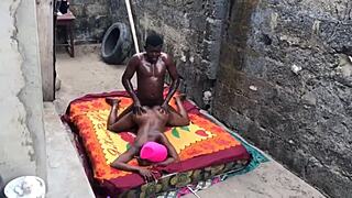 We head outdoors for some steamy makeup sex fun
