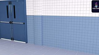 Lesbian cunilingus game turns into hot summertime pussy licking saga