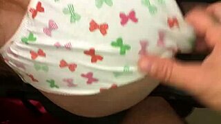 Stepdad sneaks in to fuck stepdaughter's cute sex toy doll while wife is out