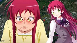 Office Lady Manages Daily Work Tasks