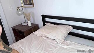 sinatra monroe's redhead face takes jmac's rough fuck n massive facial