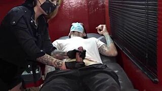 cock piercing turns into happy ending threesome with mei pang john lemon 😘🍆