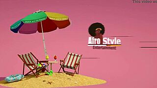 horny oiled busty black stepmom sneaks in to fuck stepson hard