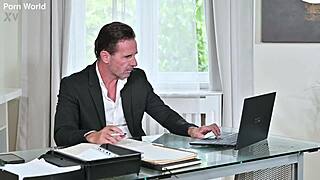 back to school ch2 slutty student candee licious dp pounded headmaster's office gp3087!