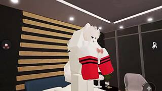 Fox Girl Bent Over Rough Doggystyle Pounding Cumshot