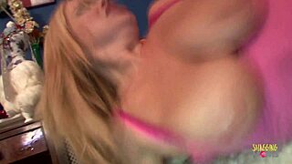 dirty blonde milf and friend dive into wild group anal 4some?