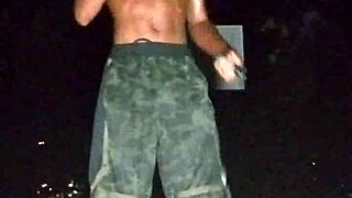 beautiful skinny mature heads to park for casual photoshoot interview