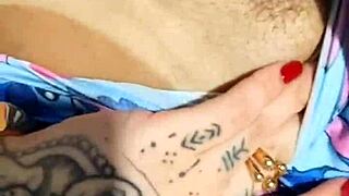 angel lima shows off her big peruvian ass bikini tanline 😍🍑