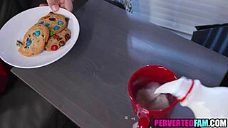 uh stepbro stepsis fucking hard under christmas tree taboo style