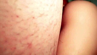 Cute ass stretched by deep anal pounding