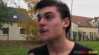 chubby french lady picked up bent over assfucked doggystyle