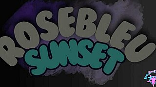 rosebleu sunset pawg milf shakes ass masturbates huge interracial cock