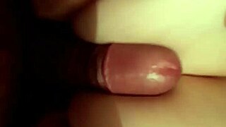 my big-titted wife gives me a steamy titjob with her usa rack