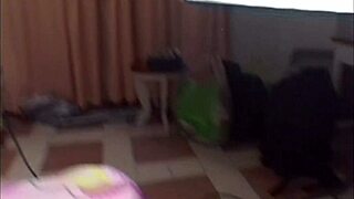 Beauty tranny in fishnets heels fucks asian deep anal doggystyle gaping