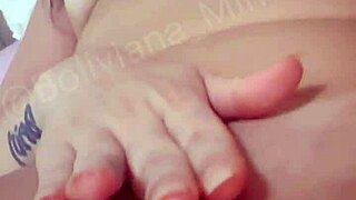 mimi's wet latina pussy squirts wild after fingering her brazilian prince 😜💦 crossdressing fun!!