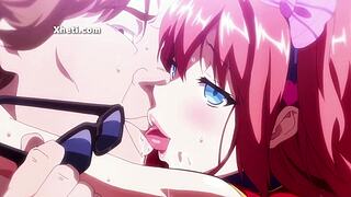 anime hentai babe with big ass and tits gets fucked doggystyle