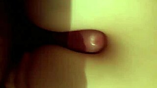 my big-titted wife gives me a steamy titjob with her usa rack