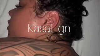 damn check out this bbw cuckold wife on monster cock