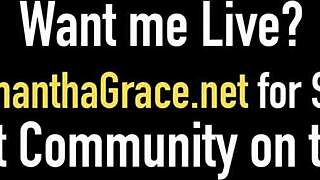 dildo drills latex fuck doll as brunette cougar licks shiny pussy toys deep