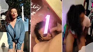 in the morning haze, uncle's boyfriend whispers joi guidance to pretty latina in wet lingerie pov