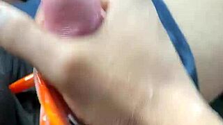 uber driver got so horny watching me kiss boyfriend she flashed pierced hairy pussy