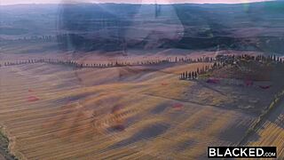 Blonde Yoga Hottie Craves Instructor's Massive Black Cock Deep